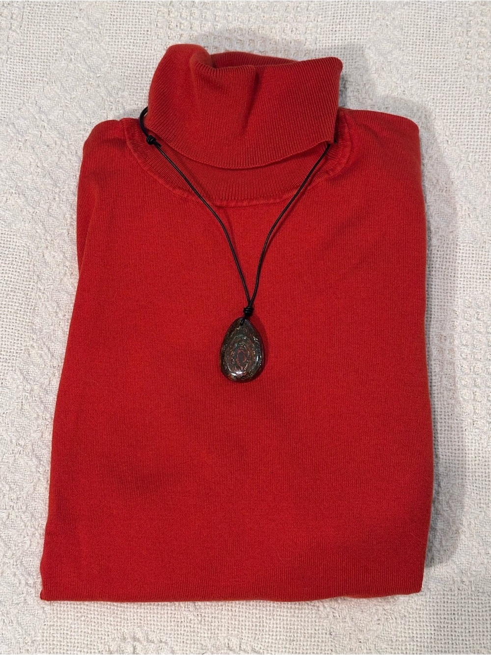 Talbots Burnt Orange Sweater